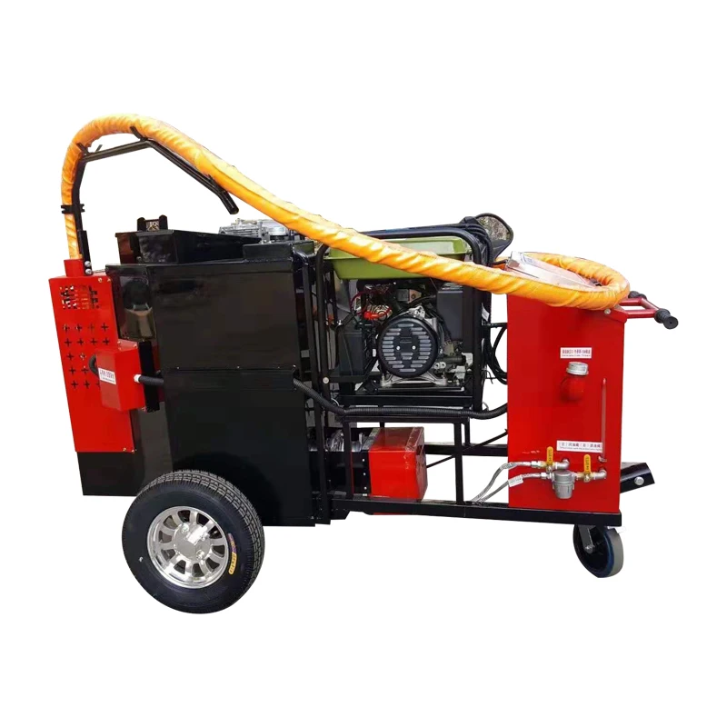 Hand Push Pavement Hydraulic Asphalt Caulking Machine 100L 200L