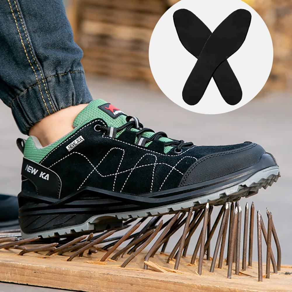 ArmorToe Steel Toe Safety Shoes Anti-Impact Puncture Proof Slip & Odor Resistant Breathable Construction Work Boots #Armor2782