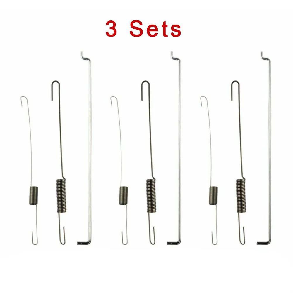 3 Pack Engine Governor Components with Spring and Link Rod for Honda For GX120 GX140 For GX200 5.5HP 6.5HP and 168F Generators