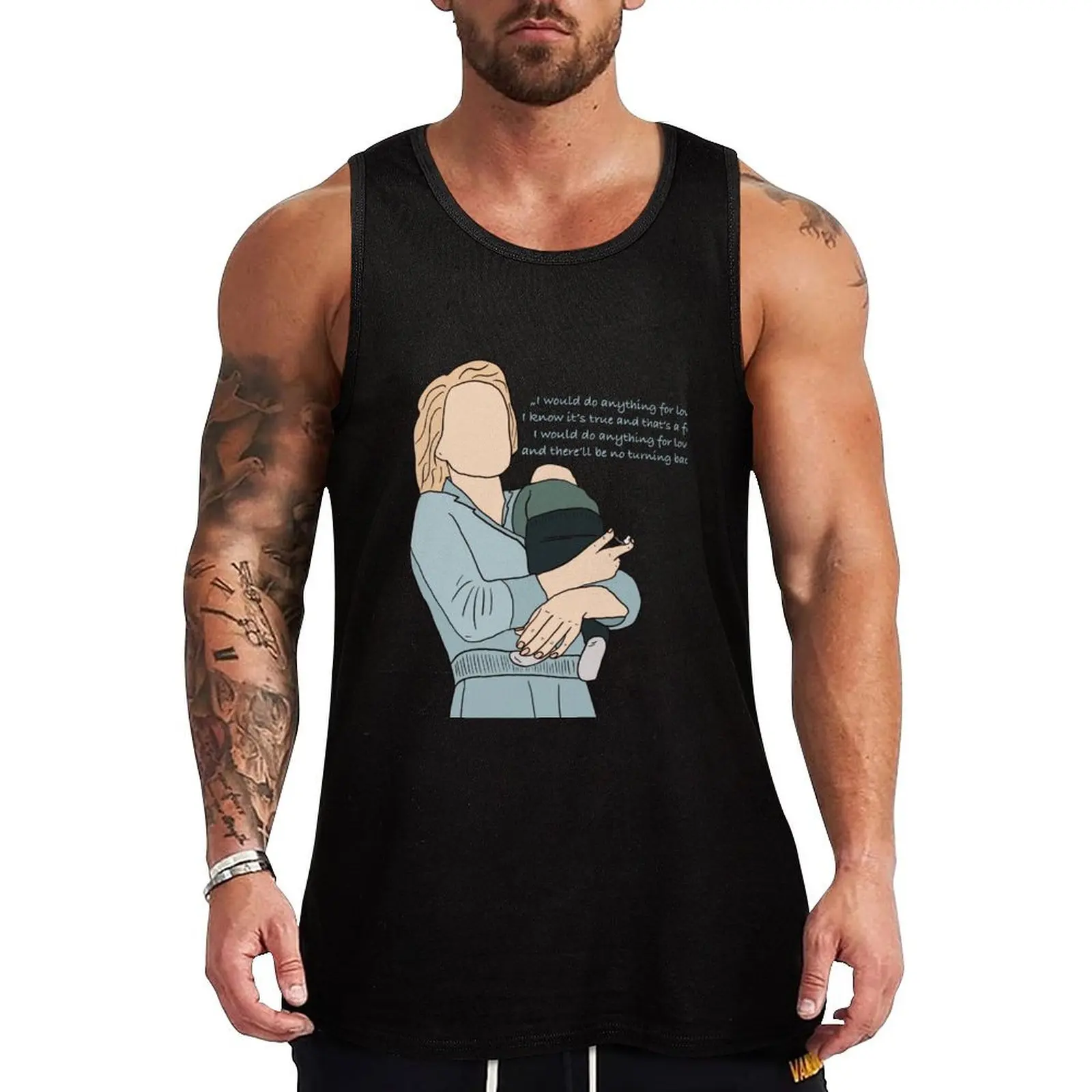 

Jean Milburn Tank Top Sleeveless men fashion 2025 man Men's summer t-shirt