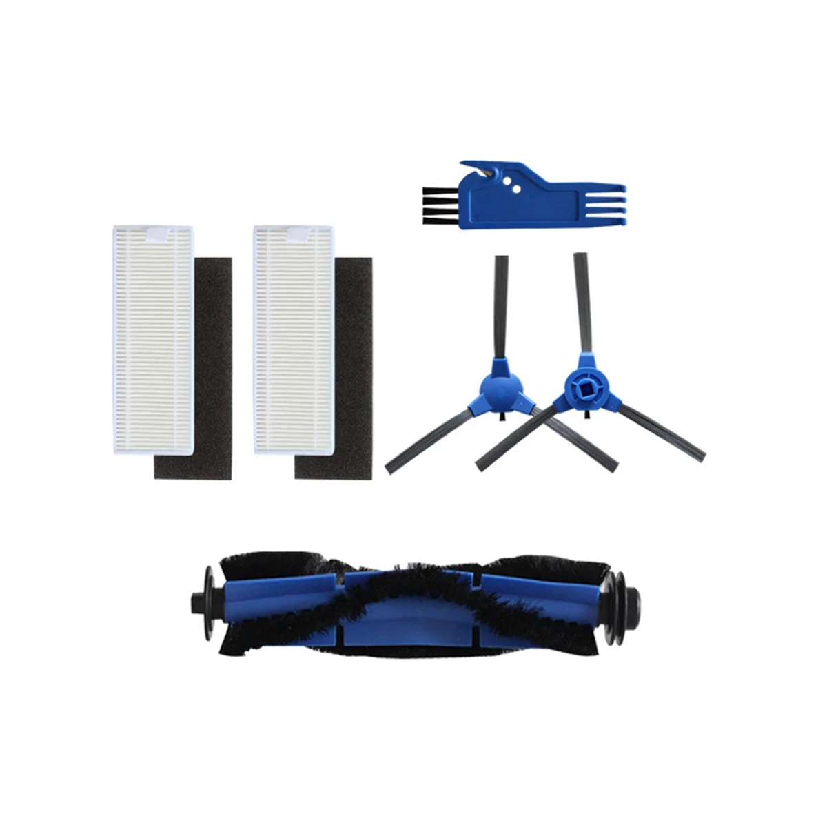 6 шт. для серии 1090, запасные части, аксессуары, комплект для замены пылесоса, расходные материалы