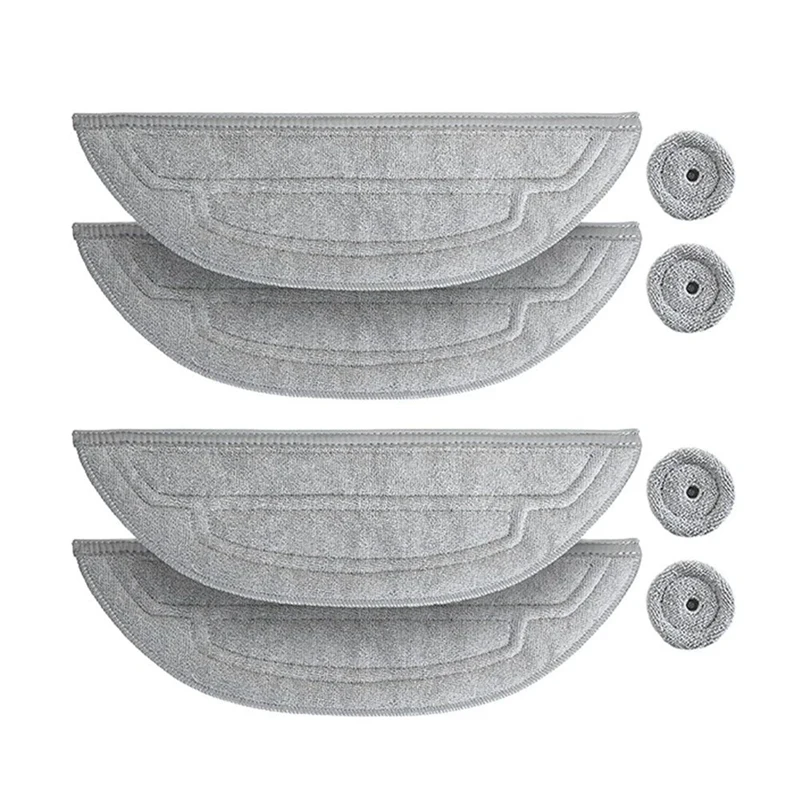 Paños de fregona para Roborock S8 Maxv Ultra G20s Robot aspirador, piezas reemplazables, cepillo de limpieza lavable, trapo