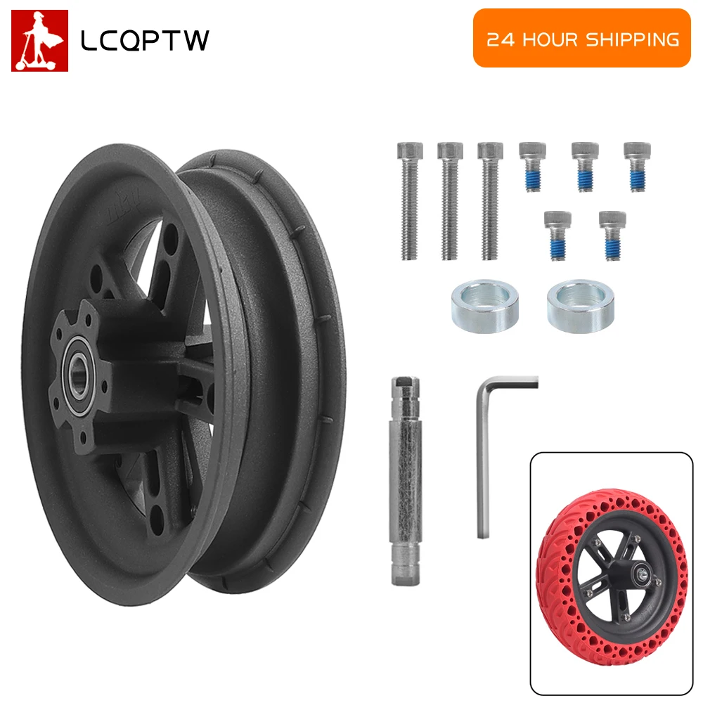 

Aluminum Hub 8.5 Inch Wheel Hub for Xiaomi M365 1S Pro Pro2 Mi3 Electric Scooter Split Solid Tire Replacement Parts Rear Hub