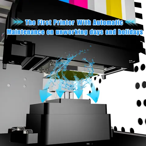 Lancelot M1630 Pro A3 DTF-skrivare komplett kit med bärbar dator, automatisk filmskärare, anti-igensättning, värmepress för anpassning 6 best sales DTF-skrivarpaket - №6