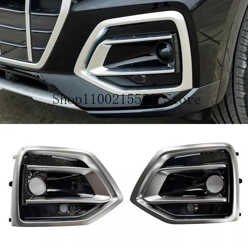 

Car Front Bumper Fog Light Lower Grille Fit For Audi Q5 21-24 A5L Facelift Grill 80D807681N682