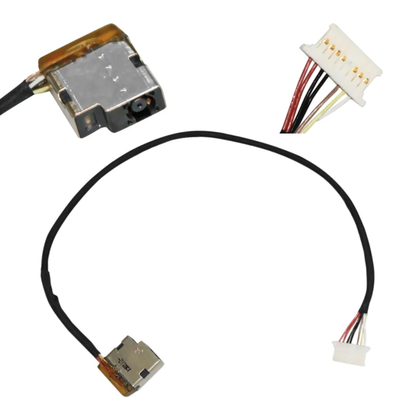 DC POWER JACK HARNESS CABLE PORT FOR HP STREAM 14-AX010WM 14-AX020WM 14-AX020NR image 2