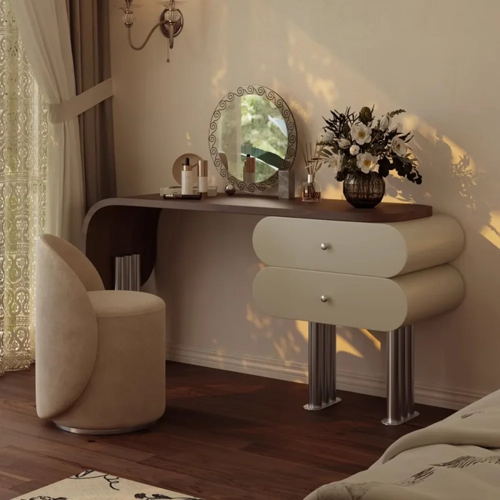 

Modern Unique Dressing Table Led Light Classic Bedroom Dressing Table Mirror Nordic Meuble De Chambre Decoration Accessories