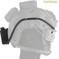 Desempañador de gafas tácticas con velocidad de viento ajustable, ventilador desempañante inalámbrico, bomba antiniebla para gafas de seguridad Airsoft