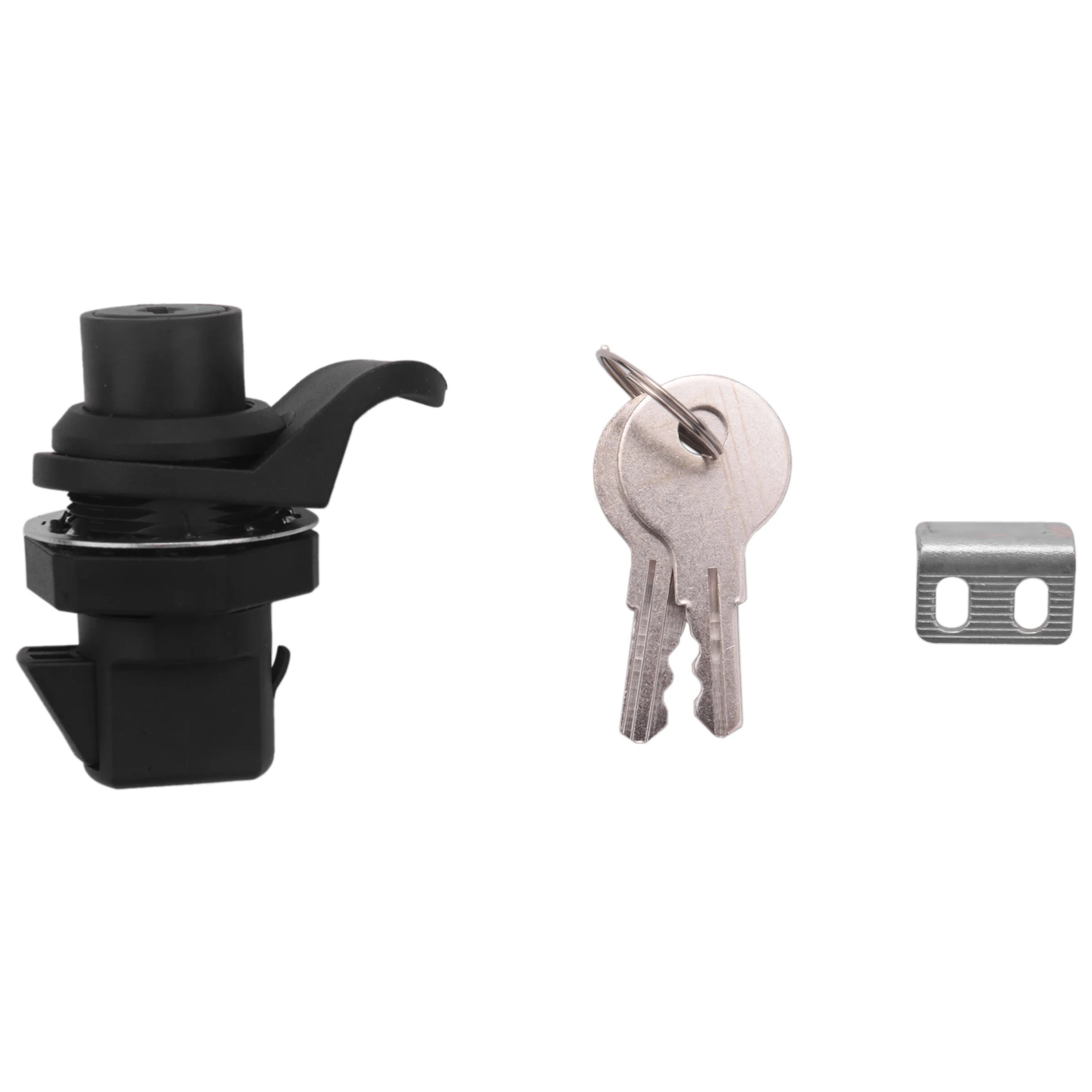 AED8-1 Set Locking Push Button Latch For Marine Boat Radio Box, Tool Box, Electronic Box, Motorcycle Glove Box Lock.