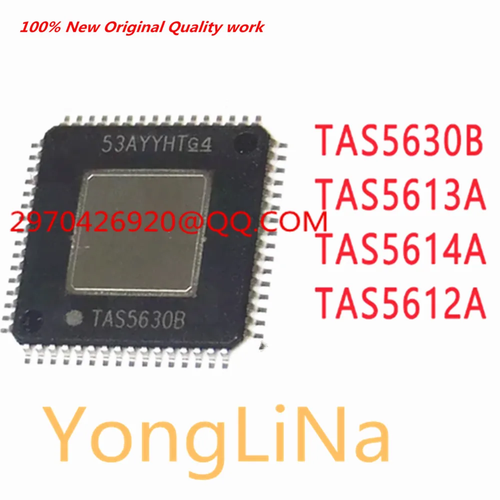 

100%New IC Chips 1PcsTAS5612A TAS5613A TAS5614A TAS5614 TAS5630B TAS5630 HQFP-64