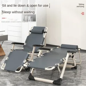 Reflektierbares Klappern mit Mittagessen im Rückenlehne, Freizeitstrandstuhl, cooler Liege, tragbarer Hausbalkon und Camping, Haus und Camping 6 Hauptverkäufe Sonnenblumenfalt - №5