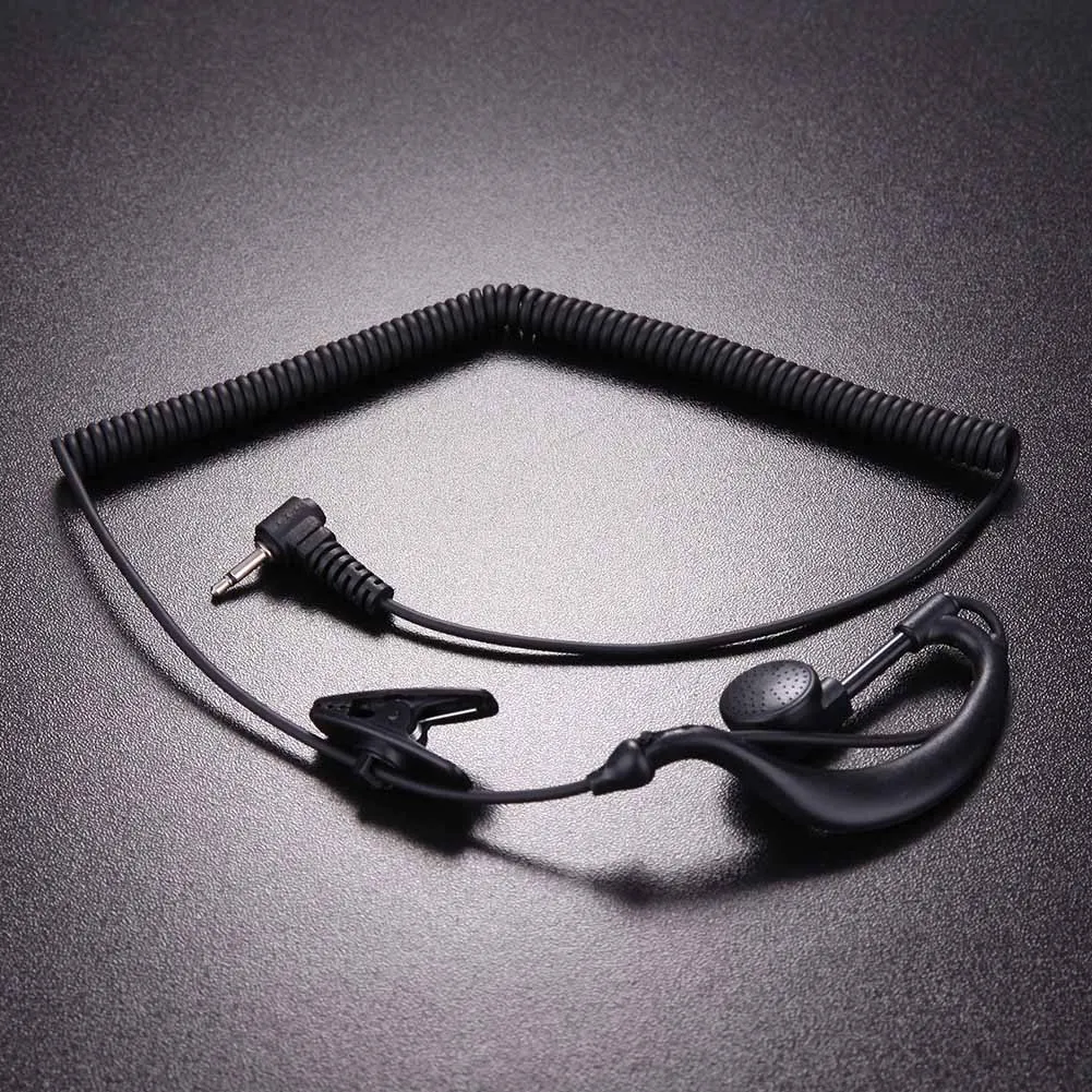 

G-Hook Earpiece Earphone Walkie Talkie Accessories Single Ear Headphone for Motorola GP2000 ICOM IC-U16