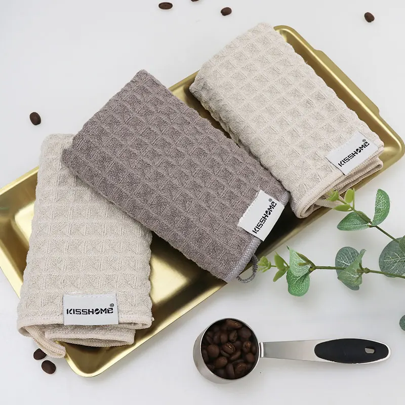 Coffee Bar Cleaning Towel Super Absorbent Microfiber Clean Cloths Set Professional Espresso Maker Tools Home Kitchen Accessories image 5