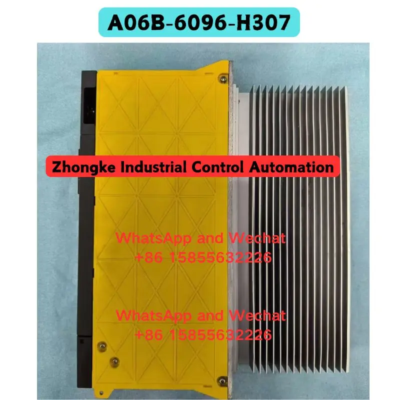 Used OEM disassembled parts Driver A06B-6096-H307 Functional test OK Fast Shipping