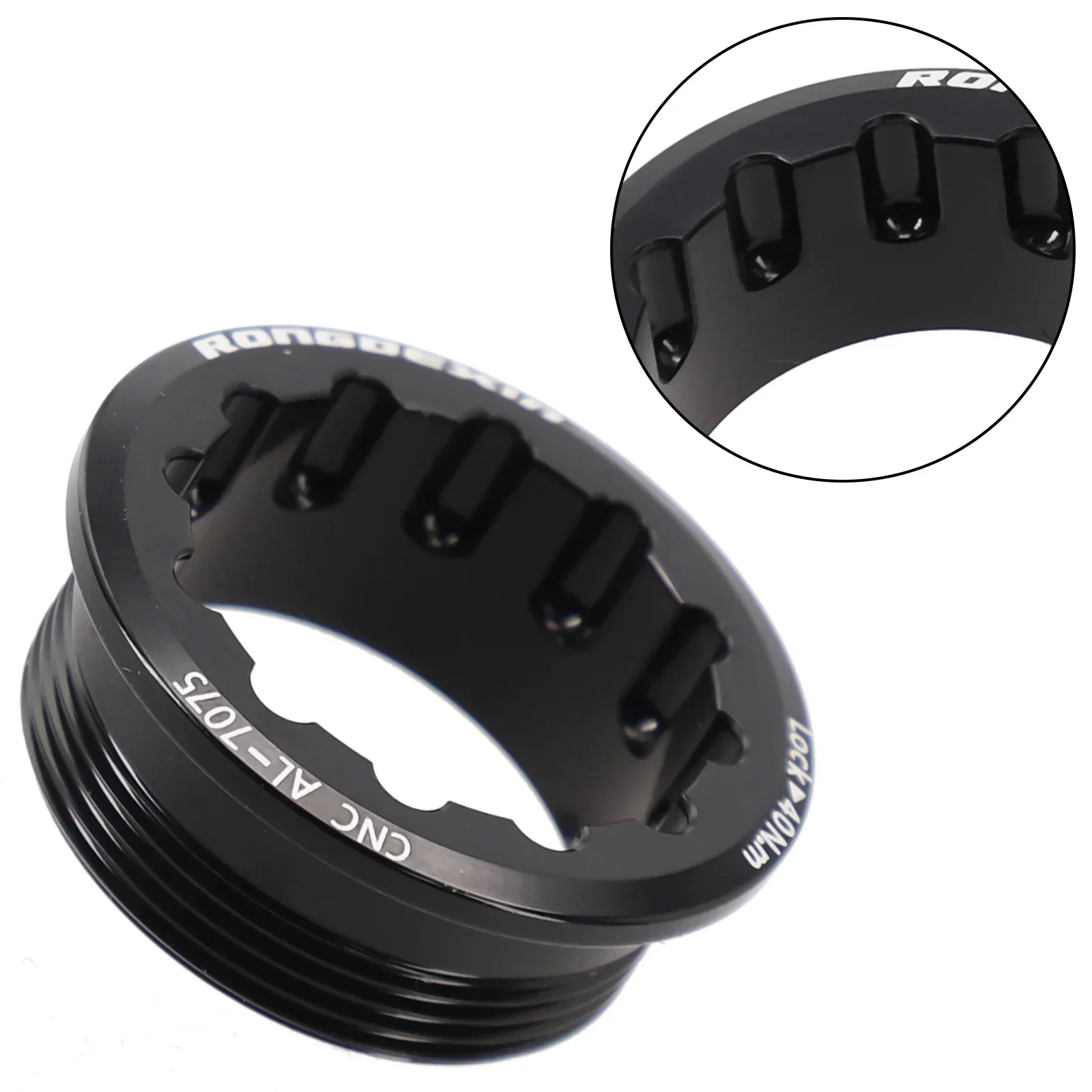 MS 12 Speed ​​Bike Freewheel Lockring Cover Hub Body For Shimano M6100 M7100 8100 Lock Ring 2.2 Fiber Bike Accessories