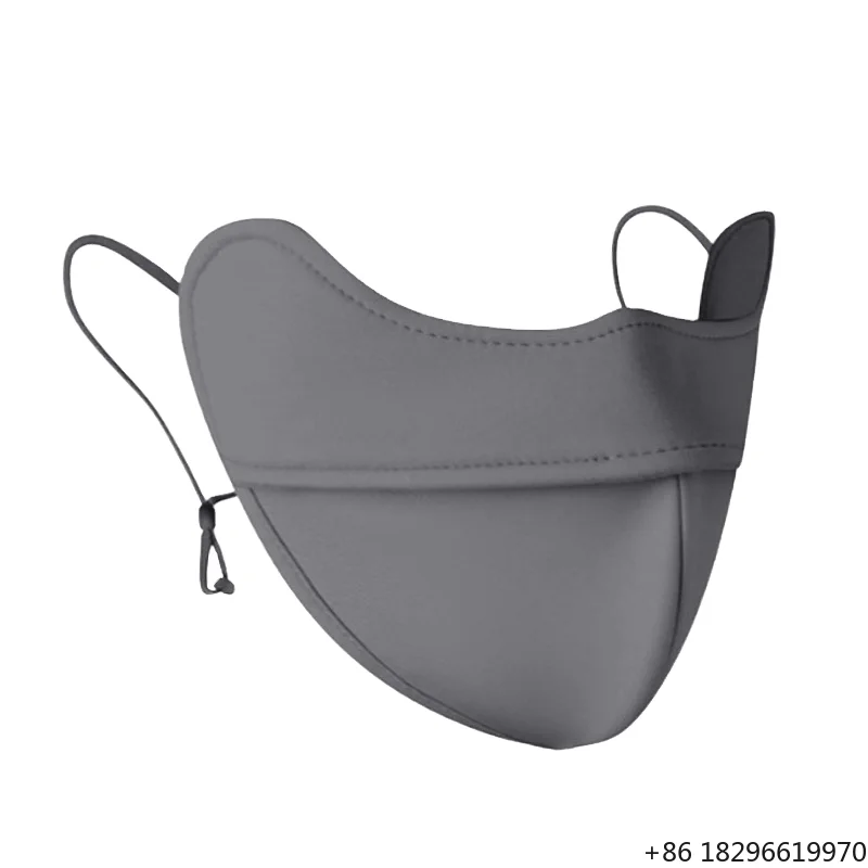 Summer Cooling Sun Protection Cover Outdoor Face Mask Riding Sunscreen Reusable Washable Uv Protection Face Mask
