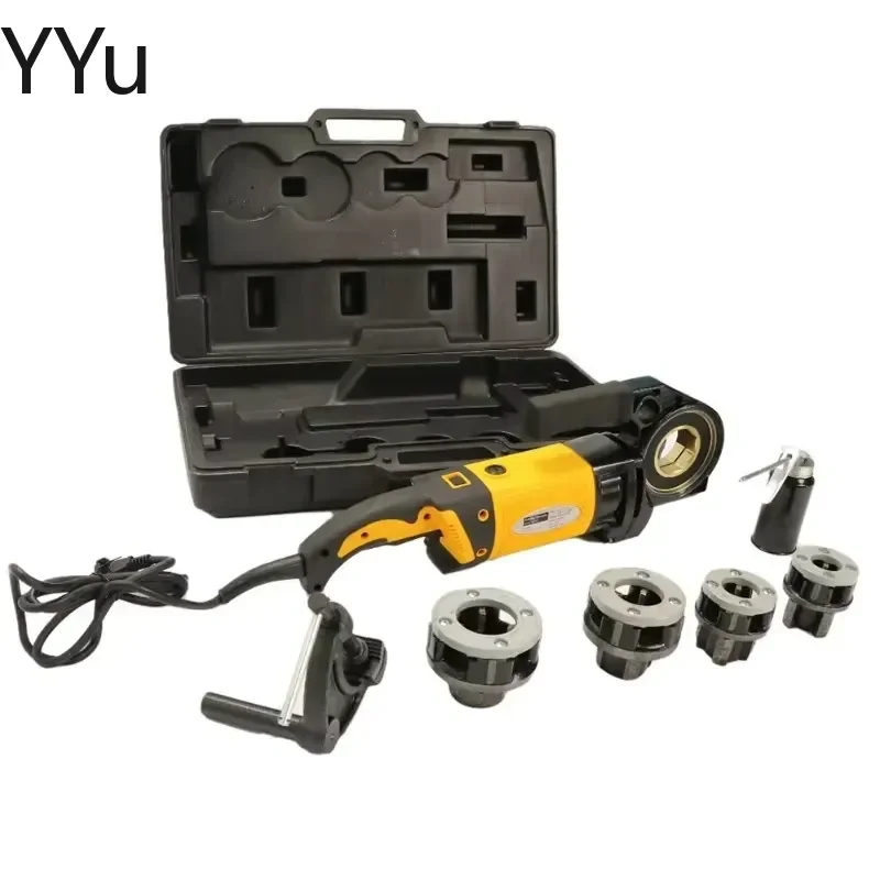 custom for SQ30A Portable Pipe Threading Machine Ratchet Threader Tool 1/2 to 1-1/4 Inch Plumbing Hand Tool DIY Hardware