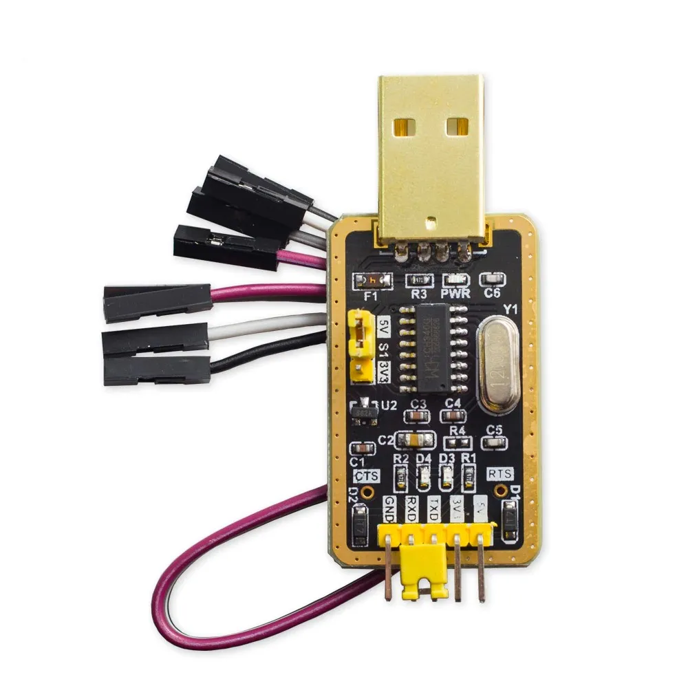 CH340 Module,CH340G RS232 to TTL Module upgrade USB to serial port in nine Brush small plates