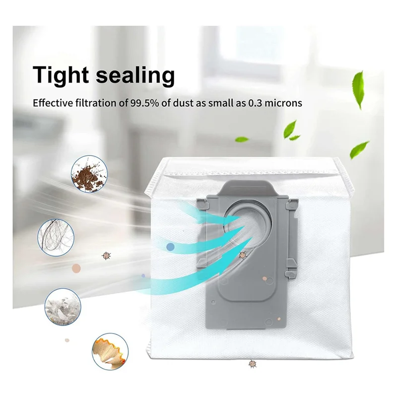 ABGP-Kit de accesorios Compatible con Roborock S8 Pro Ultra Robot aspirador cepillo principal doble Cepillo Lateral filtro Hepa paños de fregona