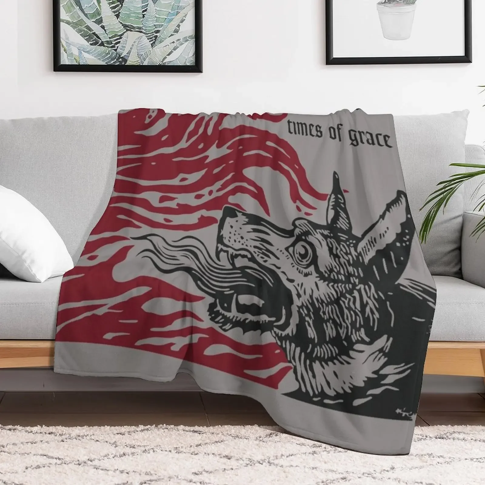 Neurosis: Times of Grace Throw Blanket Warm Plush Fuzzy Blanket for Living Room