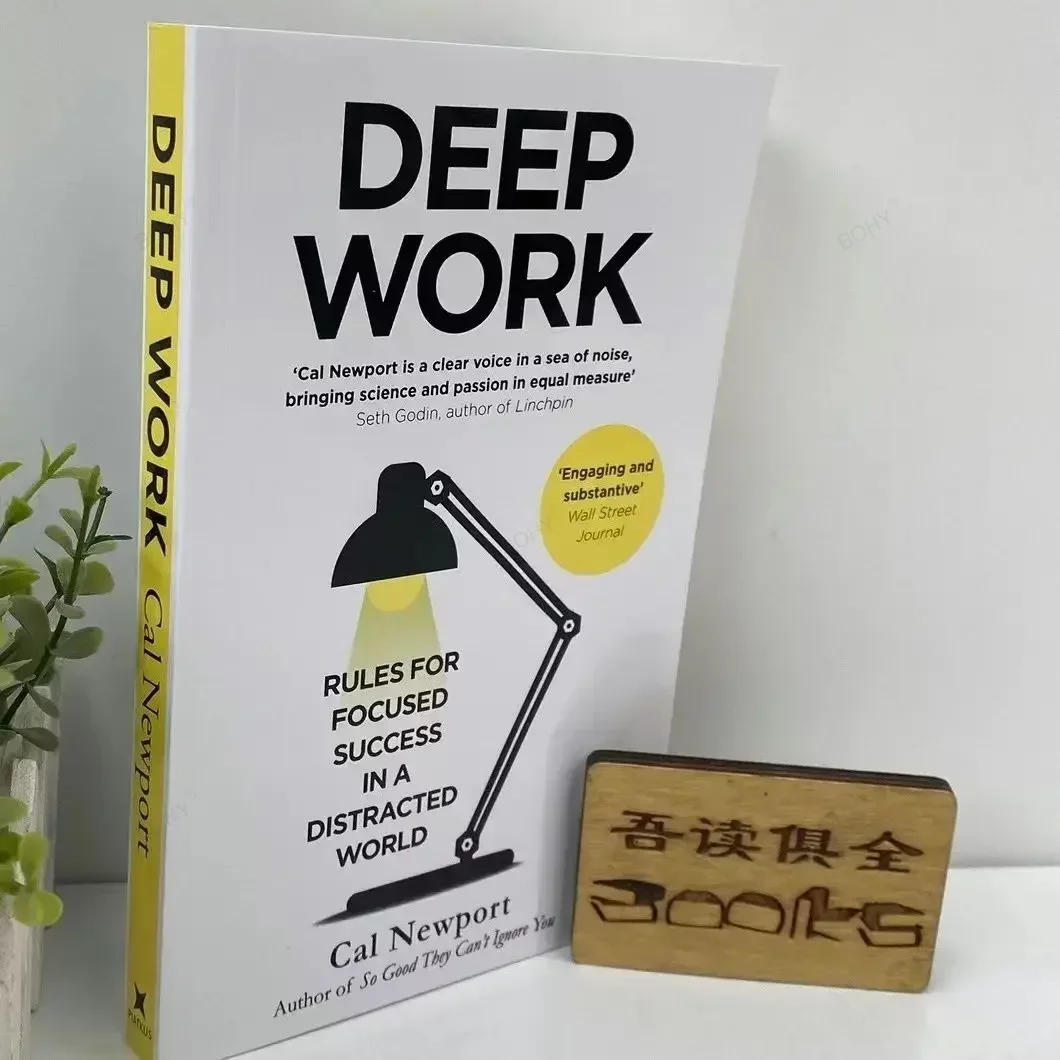 

Deep Work Rules for Focused Success in A Distracted World By Cal Newport Self Help Book English Books