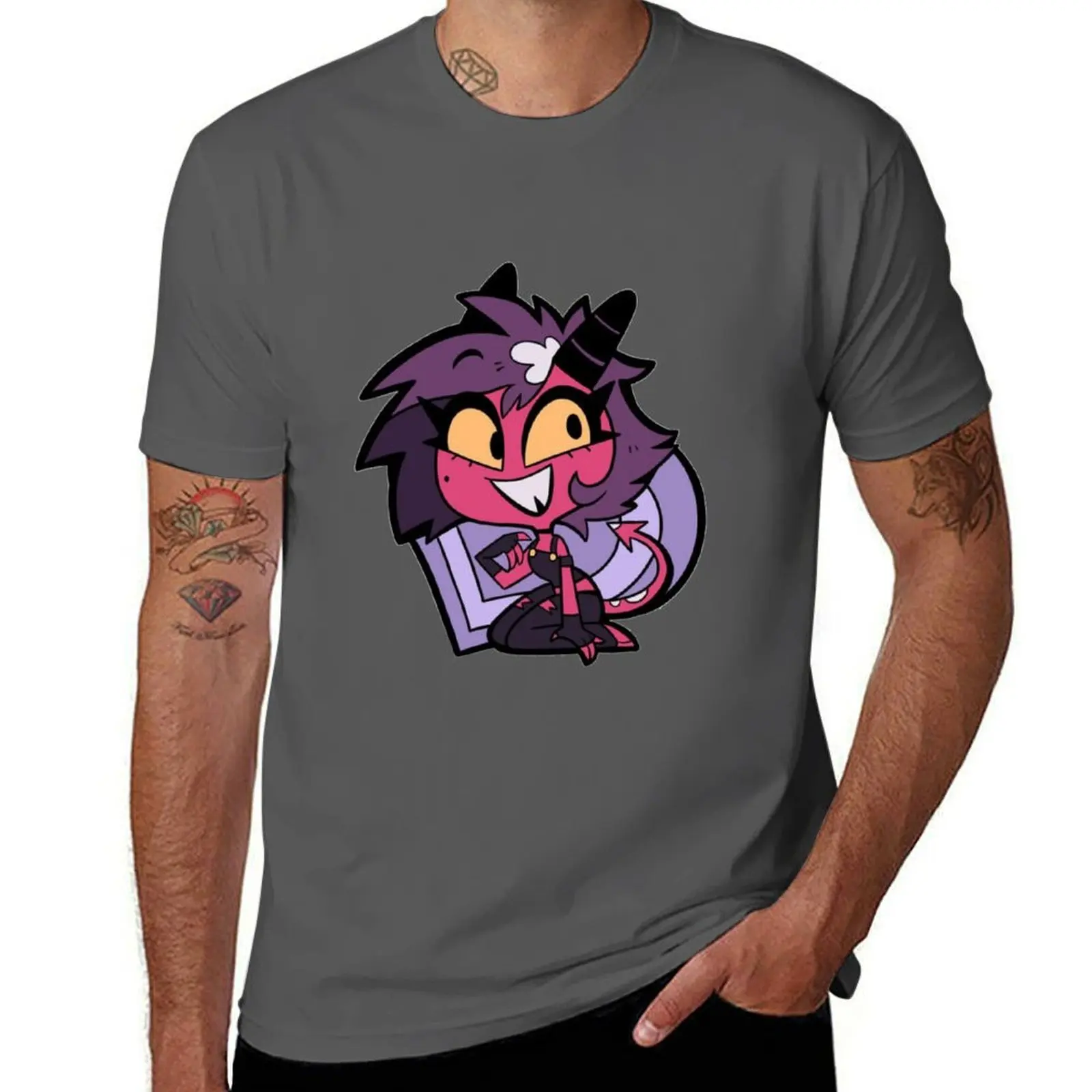 

Millie Heart - Helluva Boss T-Shirt cute tops croswit shirt man anime tshirt cotton t shirt men