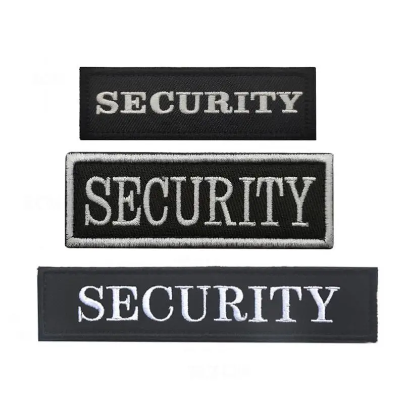 Security Enforcement Agent Embroideried Patches SHERIFF Applique Uniform Vest MIlitary Tactical Patches