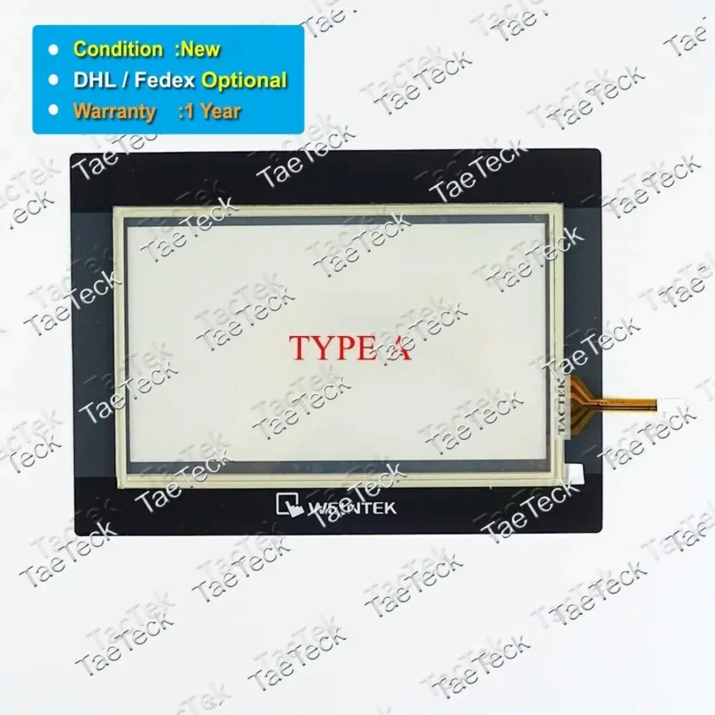 Touch Screen Panel Glass Digitizer for Weintek MT8070iH 2WK with Overlay Film