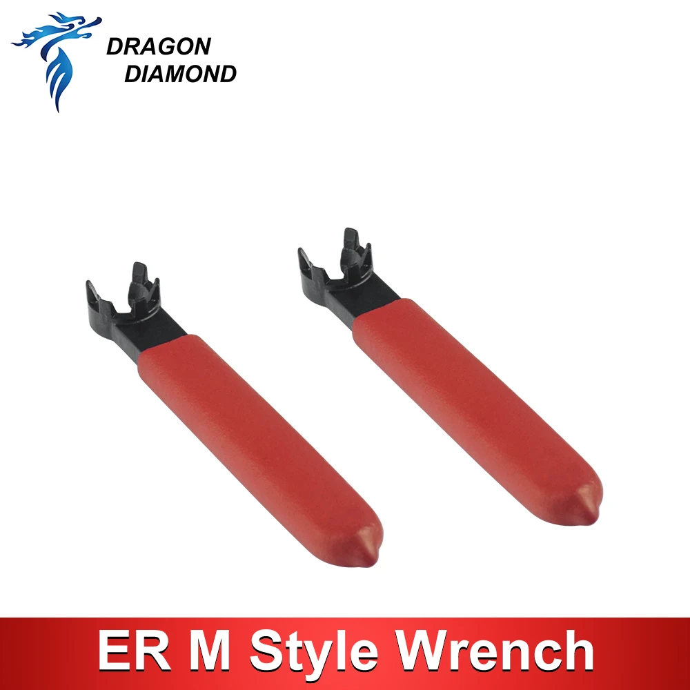 

ER Collet Chuck Spanner Wrench ER8M ER11M ER16M ER20M M Type for ER Nut Series CNC Milling Machine ER-wrench