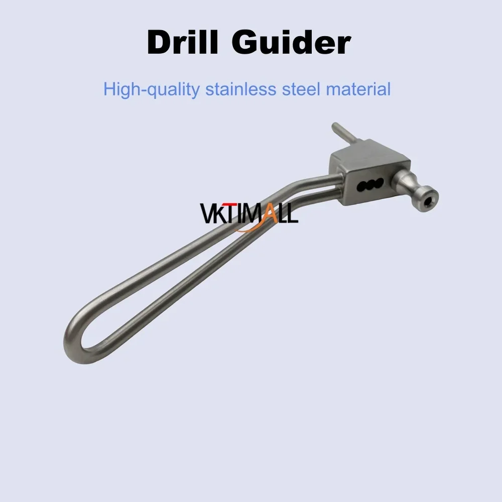 Stainless Steel Parallel Drill Guide Stainless Steel Orthopedic pet Instrument Reuseable Guider Tool