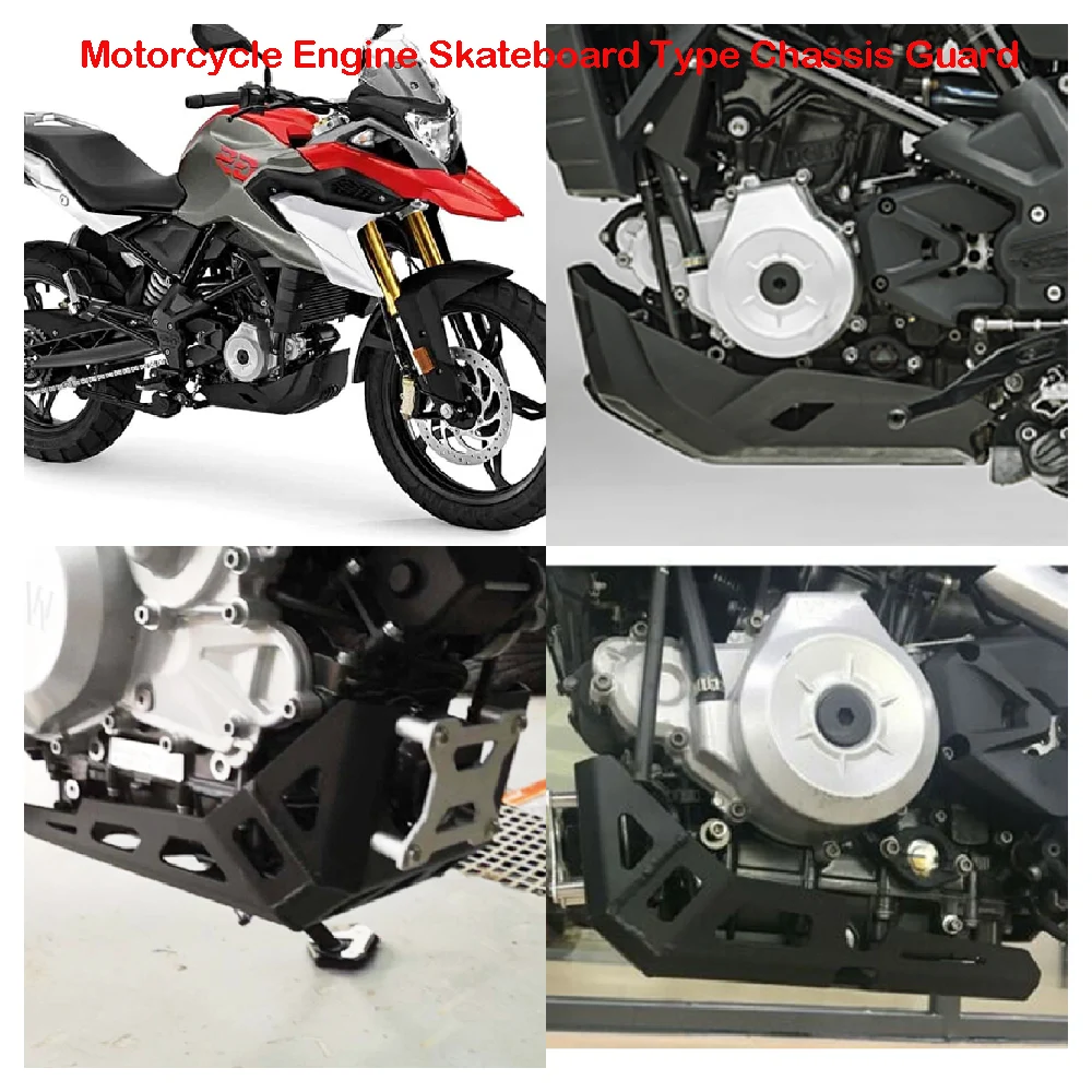 

Fit for BMW G310GS G310R ABS GS G310 R 2020 2021 2022 2023 2024 Motorcycle Skid Plate Engine Guard Chassis Crash Protector Cover