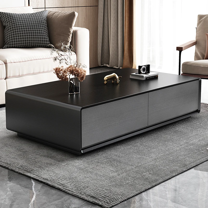 

Moving Luxury Coffee Table Decoration Bedroom Modern Living Room Wood Writing Side Table Dinner Kaffee Tische Home Furniture