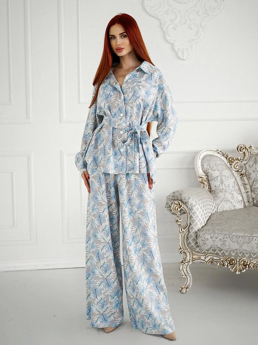 marthaqiqi-stampa-abito-da-notte-da-donna-abito-a-maniche-lunghe-colletto-rovesciato-indumenti-da-notte-camicia-da-notte-con-lacci-pantaloni-camicie-da-notte-casual-set