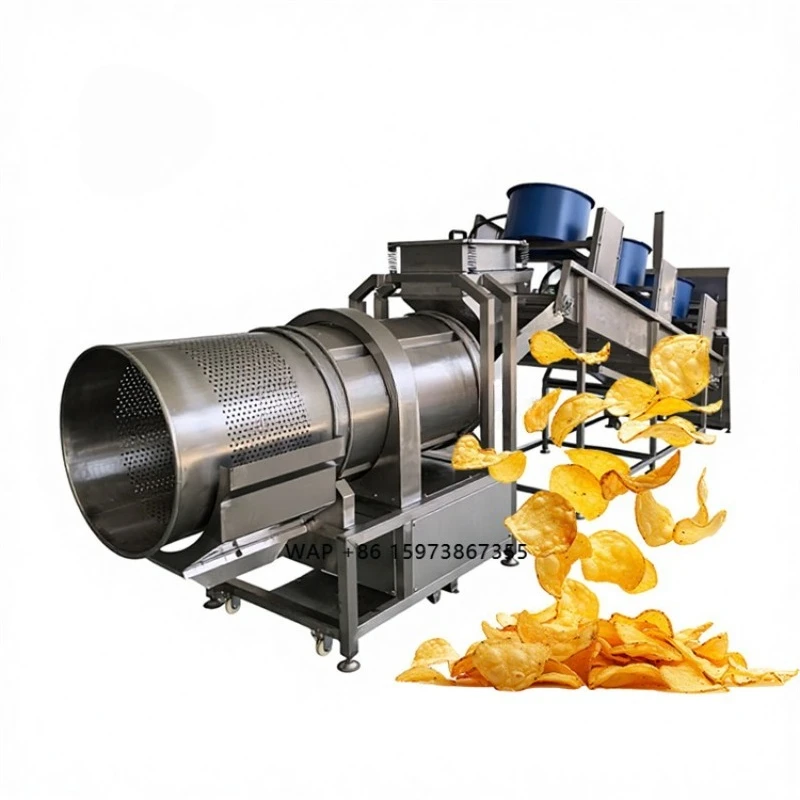 Industrial Small Scale French Fries Making Machine Automatic Frozen French Fries Potato Chips Production Line