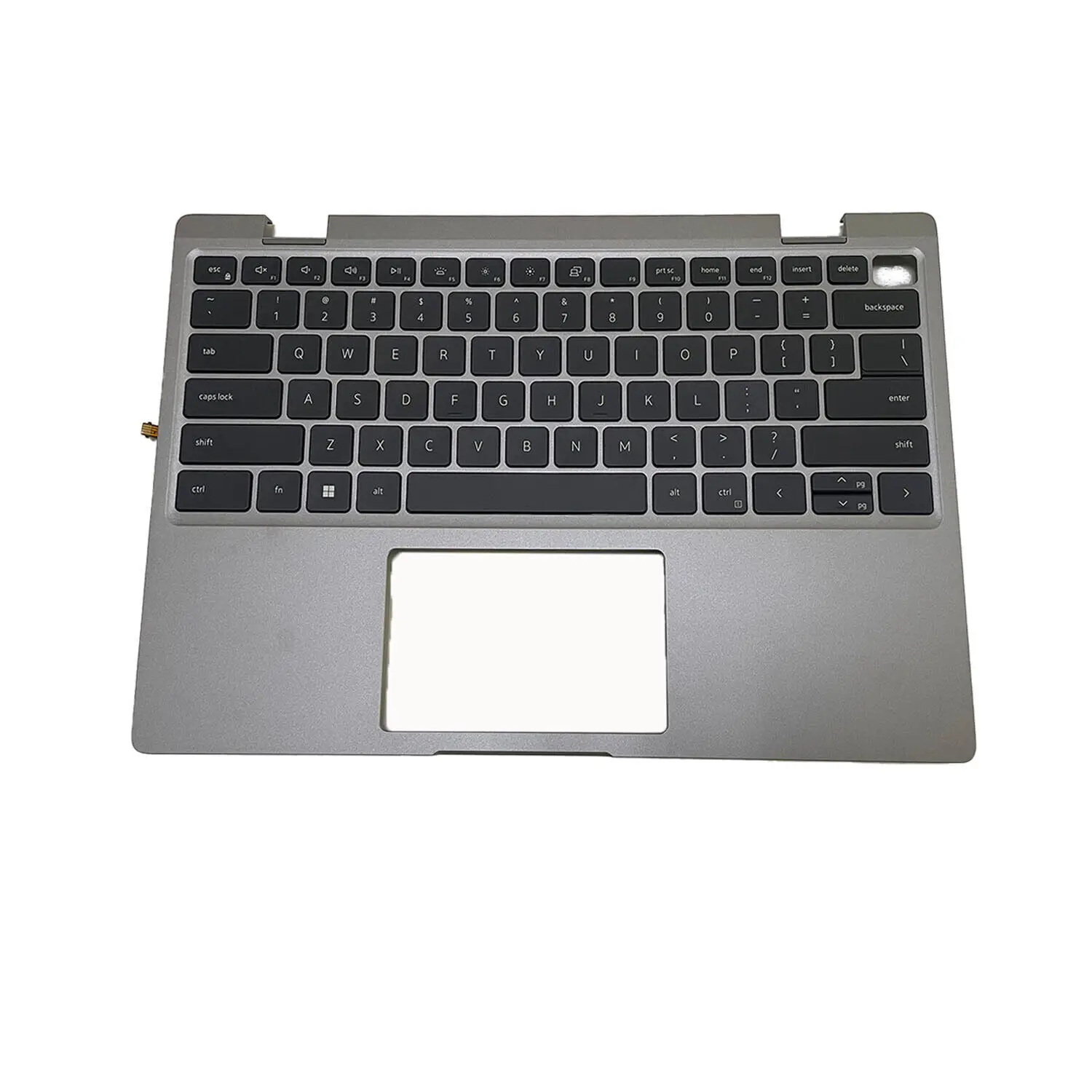 

New For Dell Latitude 3330 2-in-1 Palmrest Case Backlit Keyboard 0P05WP US Gray