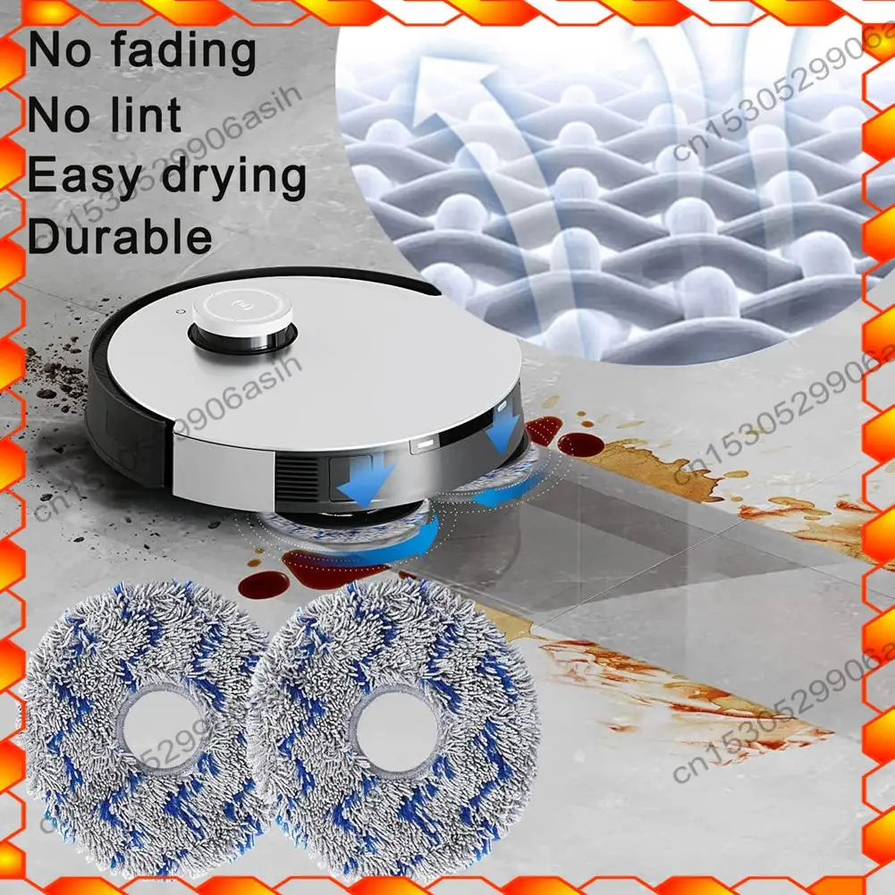 -AT52 1 Set di parti di ricambio per filtro spazzola a rullo per aspirapolvere Ecovacs Deebot X1 Turbo