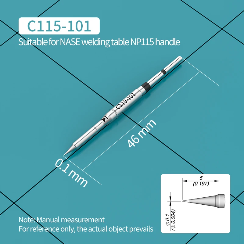 C115 Soldering Iron Tip C115-117/113/114/112/109/127/101/110 for JBC Soldering Station Precision Repair SMD PCB Tools