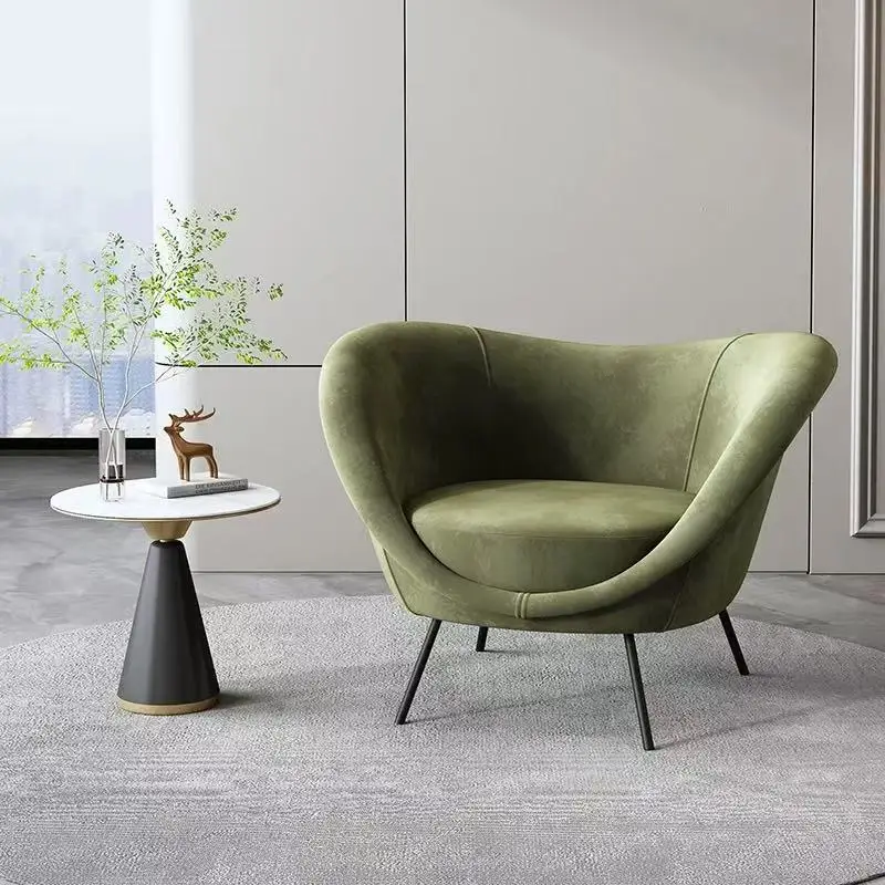 Одиночный диван-кресло, скандинавское креативное кресло для отдыха, ленивый диван, домашний балкон, минимальный диван