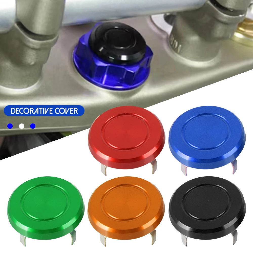 Moto Handlebar Decorative Screw Cover Cap Hole Plug For Honda CR CRF CRM XR 80 85 125 150 230 250 400 450 650 R/X/L/M/RX SL230