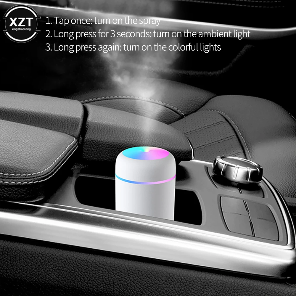 Pelembap Hewan Peliharaan Lucu Baru dengan Semprotan Lampu Malam Bisu Kamar Tidur Rumah Mini Pembersih Udara Aromaterapi