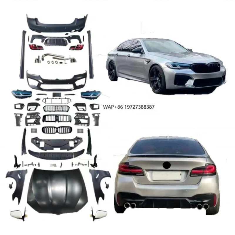 

Auto Accessories Upgrade to 2021 G30/38 M5/m5 Cs Style Body Kit for 5 Series F10/18