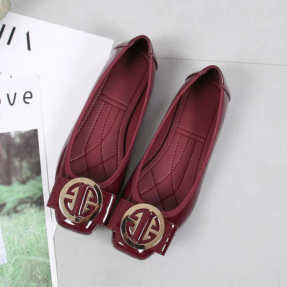 Flat Shoes for Women Summer Soft Soled Scoop Shoe Womens New Mothers ...