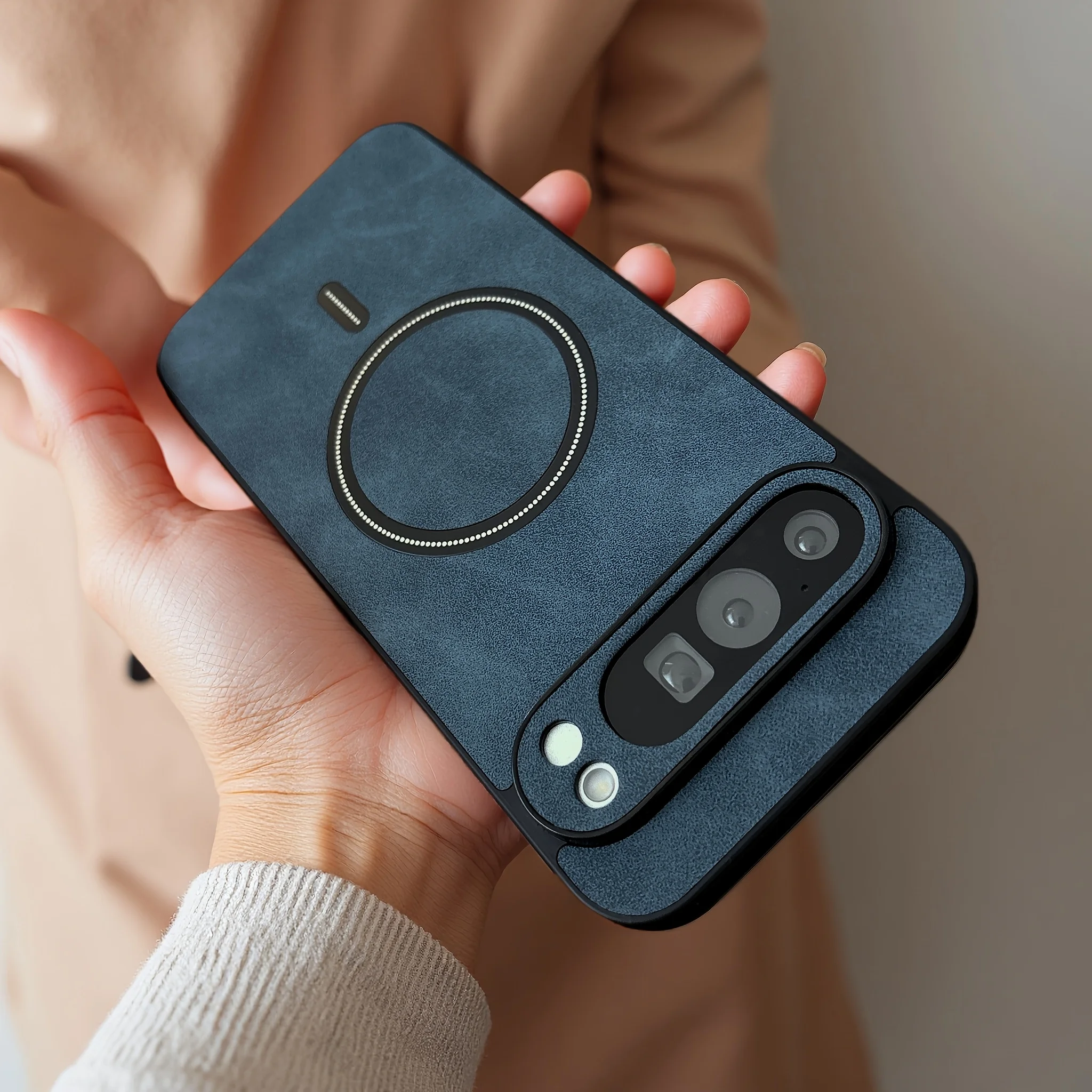 High End Business Lightweight Soft Border Magnetic Phone Case for Google Pixel 11 10 9Proxl Wireless Charging Hard Back Cover view 2
