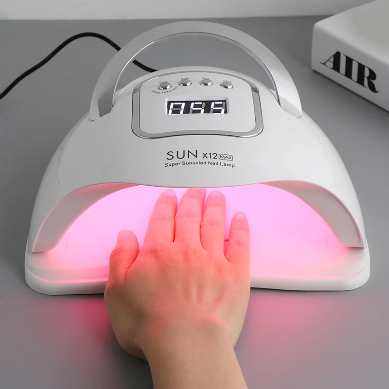 

280W SUN X12/X11 MAX UV LED Nail Lamp for Manicure Nail Gel Polish Drying Machine Professional Intelligent Nail Dryer Salon Tool