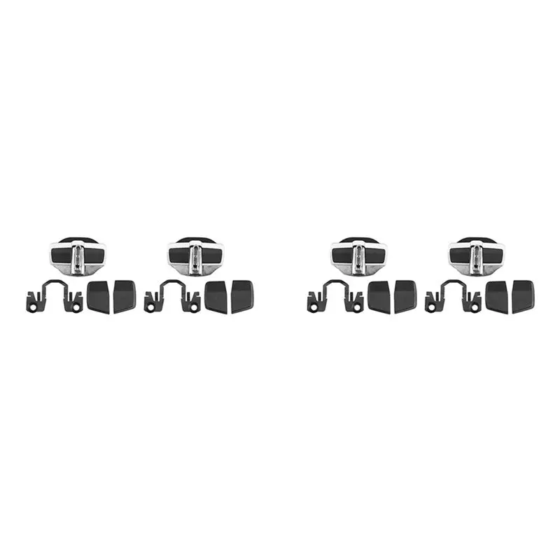 4 Sets TRD Door Stabilizer Door Lock Protector Latches Stopper Covers For Subaru XV Forester Legacy Outback WRX-N29R