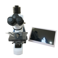 OEM Professional Laboratory Equipment 40x-1800x High Definition Electron Digital Binocular Biological Microscope With HD Monitor