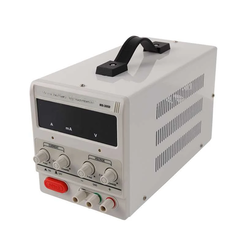 

3-Digit Display Adjustable DC Power Supply DC Power Supply Electroplating Test Maintenance Adjustable Power Supply