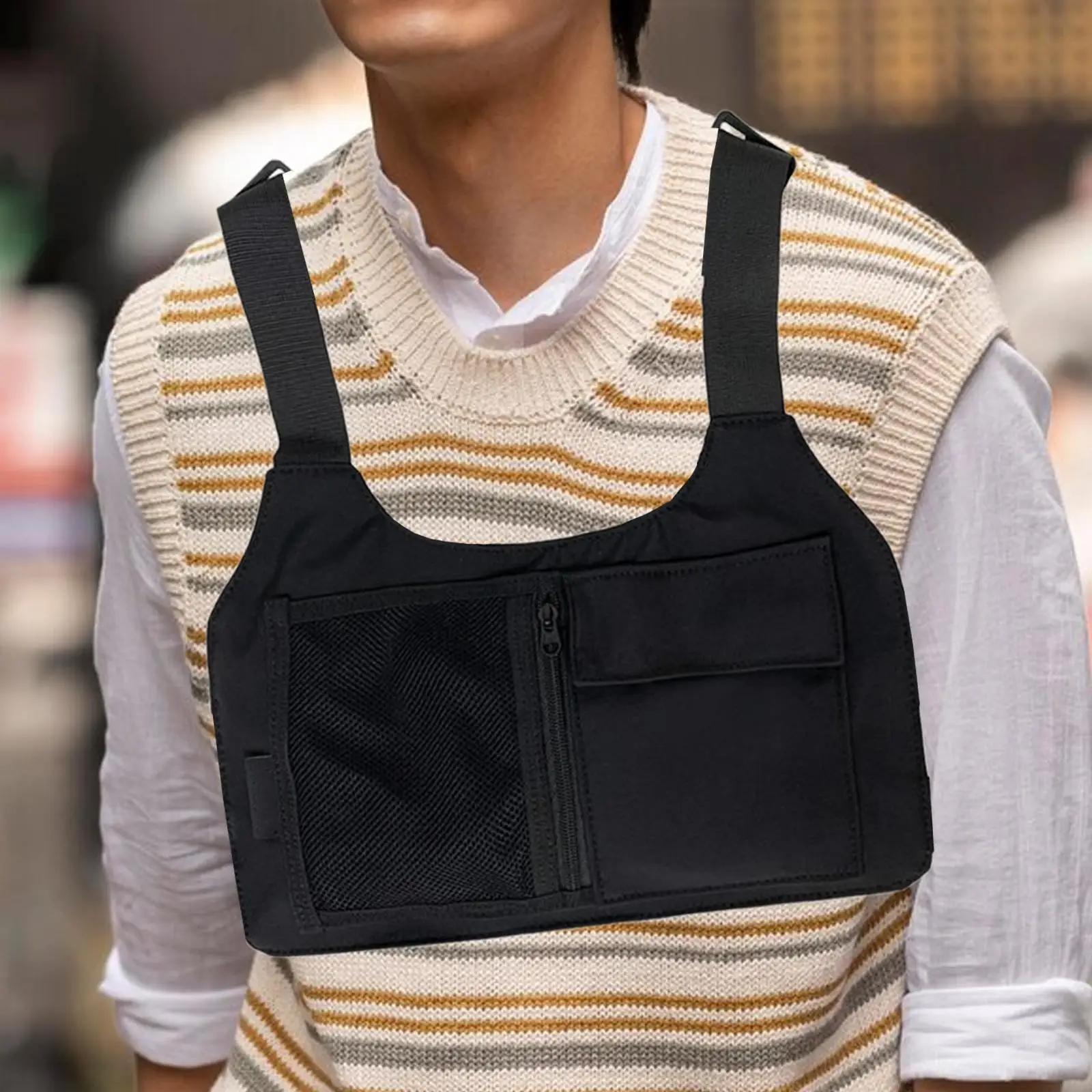 الصدر تلاعب سترة حقيبة الحقيبة فائدة حامل ملابس العمل لتشغيل كام في الهواء الطلق #4