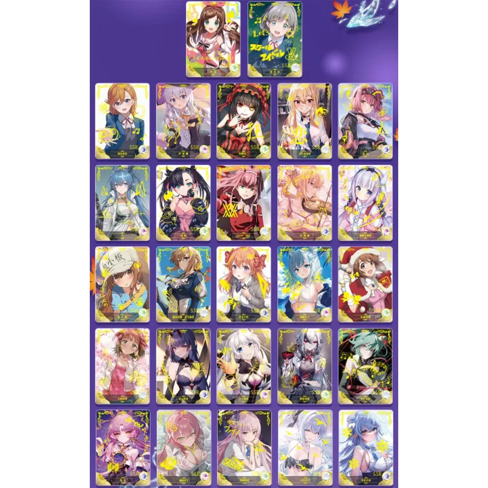 New Goddess Story NS-10m Collectible Cards Girls Party Swimsuit Bikini Feast Booster Box Doujin Toys And Hobbies Gift