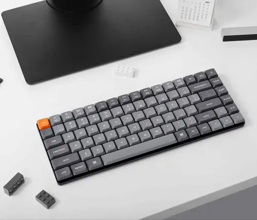 Imagen 2 del producto Keychron K3 Max QMK/VIA teclado mecánico inalámbrico personalizado retroiluminación RGB interruptor Gateron de perfil bajo tecla PBT de doble disparo